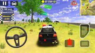 Gari vs cars hd police Drift Gari Driving Android Gameplay Best Car Games 2024 [upl. by Ecnerat]