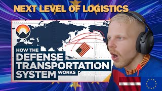 Latvian Reacts To The US Military’s Massive Global Transportation System [upl. by Tilagram33]