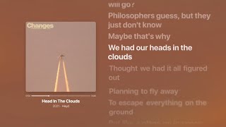 Hayd  Head In The Clouds Lyrics [upl. by Bat]