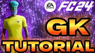 FC 24  GOALKEEPER TUTORIAL fc24 eafc24 goalkeepersaves [upl. by Westlund429]