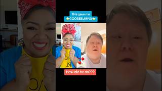 Singer with Down Syndrome AMAZES Vocal Coach😍❤️downsyndomeawareness vocalcoach singer lipsync [upl. by Utas]