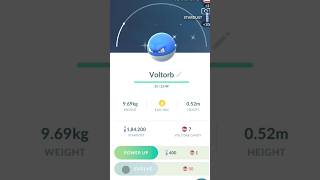 Getting lucky with voltorb ✨shiny in wild Pokemon go pokmongo pokemon ポケモンgo [upl. by Anesor]