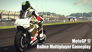 MotoGP17 PC Online Multiplayer gameplay [upl. by Aisemaj]