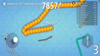 SNAKEIO  FUN SNAKEIO GAMES  10000 SCORE  3  SNAKEIO [upl. by Sanfourd]