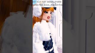 Tema Snow day dresstoimpress roblox [upl. by Sirk]