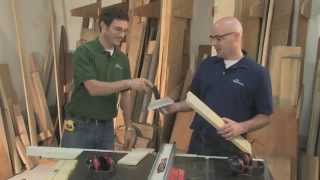 Five Minute Guide How to Use a Tablesaw [upl. by Trinatte]