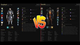 Warmane  1vs1 PvP event  Grayheart vs Necrotic  Icecrown  1 [upl. by Annait]