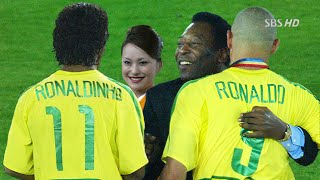 The Day Ronaldo Phenomenon amp Ronaldinho Impressed Pele [upl. by Danyette]