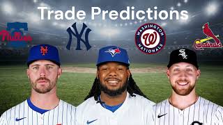 2024 MLB Trade Deadline Predictions [upl. by Baniez674]