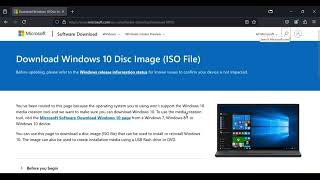 STEPS TO DOWNLOAD WINDOWS 10 ISO IN LESS THAN 2 MINS [upl. by Attaynek]