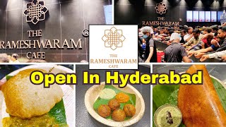 The Rameshwaram Cafe Opens in Hyderabad Madhapur Free Tiffin For Public Rameshwaram Cafe Hyderabad [upl. by Eeral]