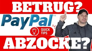 Paypal Probleme mit Betrug und Abzocke bei privaten Geschäften ⚠️ So schützt du dich [upl. by Kingsley601]