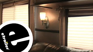 etrailer  Gustafson RV Sidewall Light Review [upl. by Irod580]