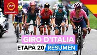 Giro dItalia 2022  Resumen Etapa 20 [upl. by Naerda]