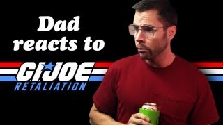 DAD REACTS TO GI JOE MOVIE [upl. by Eiggep]