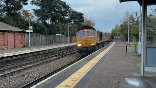 66755 4M66 Felixstowe  Daventry 191124 [upl. by Bitthia]