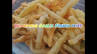 Garlic french fries recipe  Ashu Diaries [upl. by Tobey853]