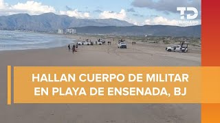 Localizan cuerpo en playa de Ensenada BC donde desaparecieron militares [upl. by Prentice]