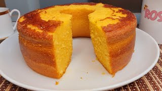 BOLO DE MILHO DE LATINHA FOFINHO  UMIDO  FÃCIL E DELICIOSO [upl. by Falcone789]