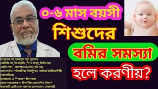 শিশুর বমি হলে করণীয়  bacha der bomi hole ki koronio  বাচ্চা খেলেই বমি করে🔥  Health tips [upl. by Richlad]