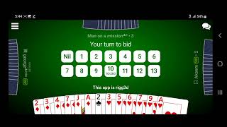 Spades Ace high 1v1v1v1 110 for 400 chip game [upl. by Yoshio392]