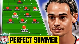 My Perfect Liverpool Summer Transfer Window  202425 Starting XI amp Squad [upl. by Estrin]