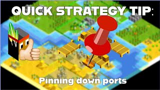 Polytopia pro STRATEGY TIP port pinning [upl. by Doretta]