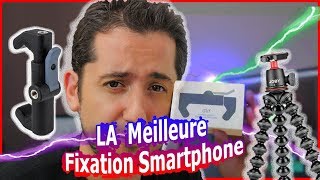 Fixation smartphone sur trépied sécurisée  Le Glif [upl. by Ardnaet911]