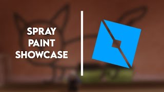 Simple Spray Paint SHOWCASE  Roblox Studio [upl. by Emeric]