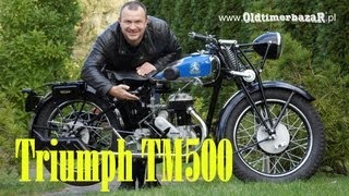 OldtimerbazaR  TRIUMPH TM 500 z 1936 roku [upl. by Leavitt]