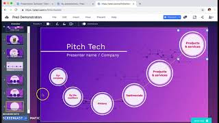 How to Create a Presentation on Prezi [upl. by Anibur948]