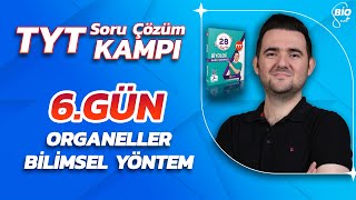 Organeller Bilimsel Yöntem Soru Çözümü  21 Günde TYT Biyoloji Kampı6 [upl. by Ivah]