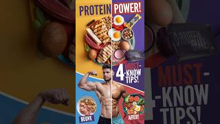 Boost Your Muscle With THESE High Protein Diet Hacks🤯💯 sportfeed fitnessgrow helthtips [upl. by Negyam]