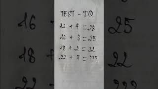 Kiểm tra iqshortvideotoanmaths xuhuongtrendingiqtesttoanvui toantuduyhocvuiyoutubeshorts [upl. by Kcirdor]