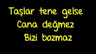 Hadise Biz Burdayız Lyrics HD YouTube [upl. by Dobrinsky513]