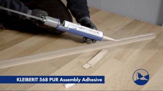 KLEIBERIT 56801 PUR Assembly Adhesive [upl. by Aniroz]