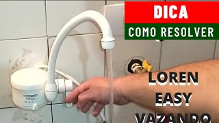 TORNEIRA LORENZETTI LOREN EASY VAZANDO EM BAIXO RESOLVIDO [upl. by Wallace]