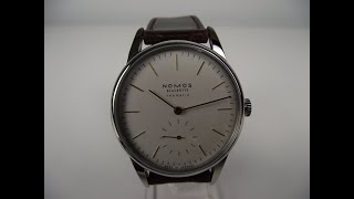 Nomos Glashutte Neomatik Dore Reference 397 4K Watch Review [upl. by Anreval]