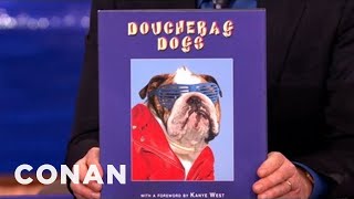 Coffee Table Books That Didnt Sell 010713  CONAN on TBS [upl. by Nomannic]