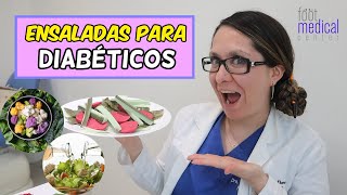 ¡ENSALADAS PARA DIABETICOS🌱🌵 Dra Melissa Tejeida [upl. by Ettennal234]