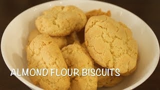 Almond Flour Biscuits  Low Carb Gluten free Biscuits  Healthy Almond Biscuits [upl. by Anjanette600]