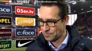 Mainz 05 vs Hertha BSC 02 02 Michael Preetz bei Interview 2015 [upl. by Eniamert944]