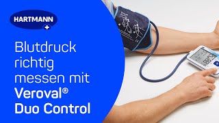 Blutdruck richtig messen Veroval® Duo Control [upl. by Aliled]