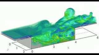 Threedimensional cavity flow [upl. by Edina799]