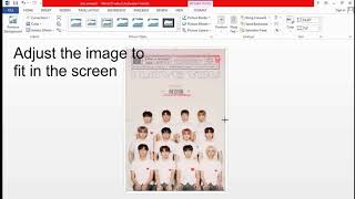 HOW TO PRINT A4 SIZE PHOTO USING MS WORD [upl. by Ailadgim]