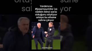 Jose Mourinhonun Çok Sinirlendiği an 🤔 futbol mizah [upl. by Nelan]