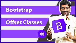 Bootstrap Offset Classes  Bootstrap Grid System  Bootstrap 5 Tutorial 48 [upl. by Otrebilif220]