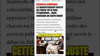 TAXE dhabitation le retour 💥 Nouvelle dinguerie sur les impôts  🏠💸 impots taxes [upl. by Eyaf5]