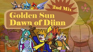 Golden Sun Dawn of Djinn Second Mix Release Trailer [upl. by Atirma]