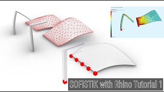 한국어 SOFiSTiK FEA Analysis with Rhino6 [upl. by Ojimmas]